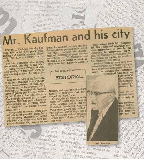 Newspaper article from 1985