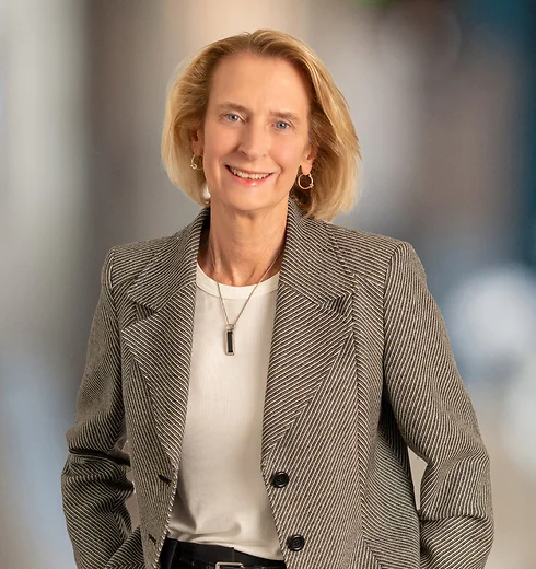 Karen Burris in black jacket.