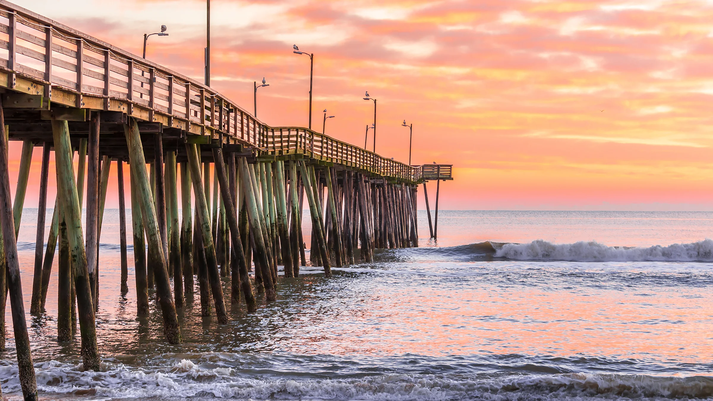 fishing pier in Virginia Beach