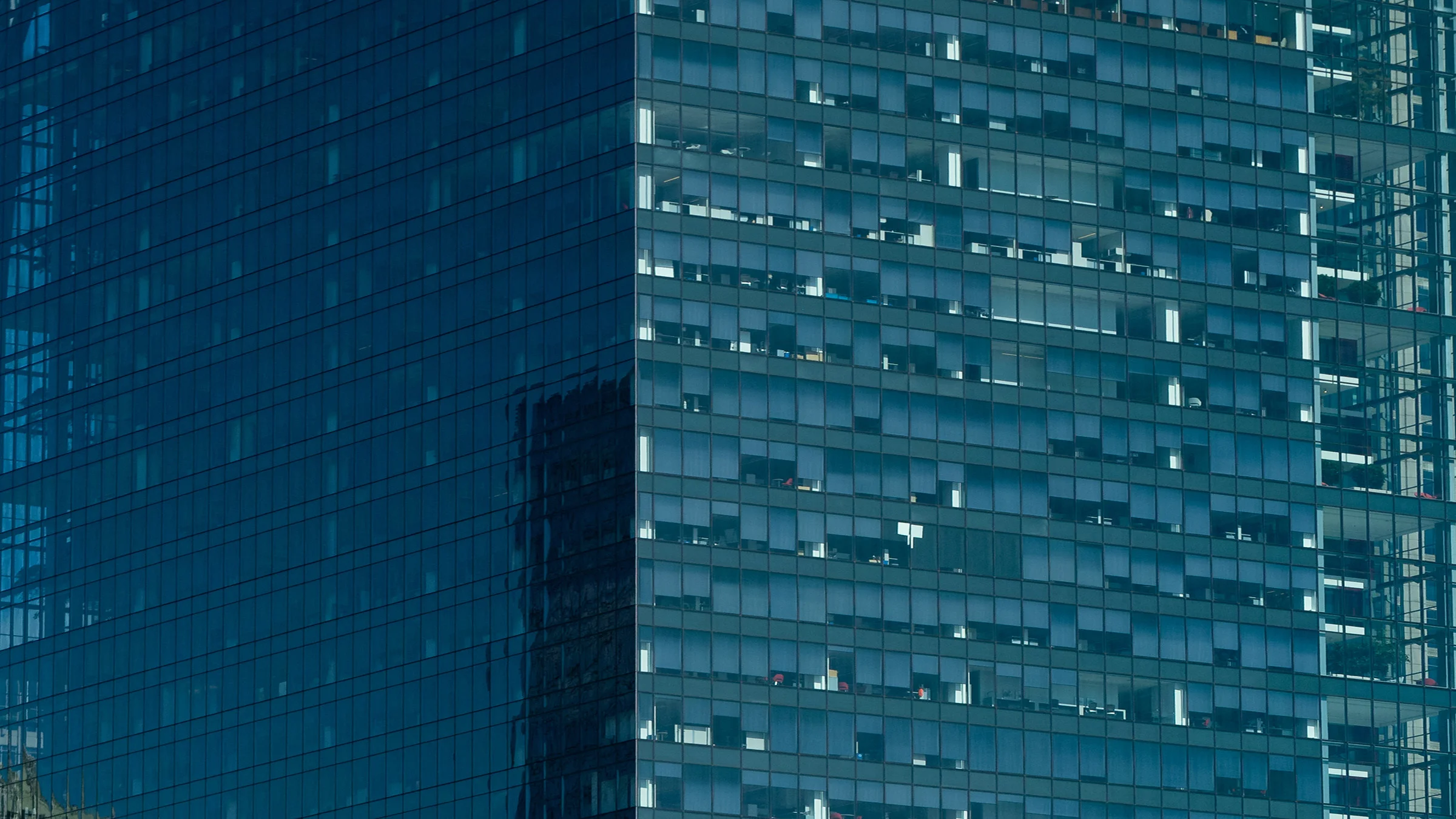 Highrise building windows