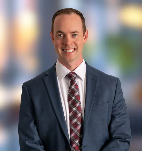 Attorney John Chappell in a suit and tie
