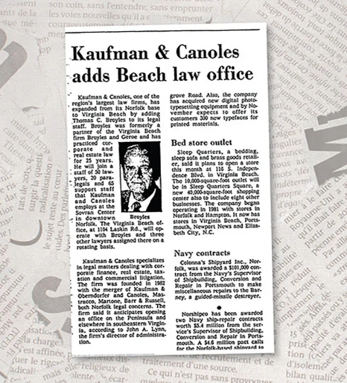 News article from 1985