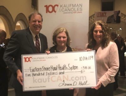 Kaufman & Canoles donates to Eastern Shore Rural Health